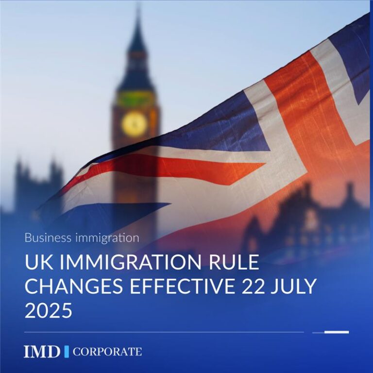 UK Immigration Rule Changes