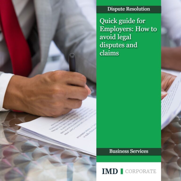 How to avoid legal disputes and claims